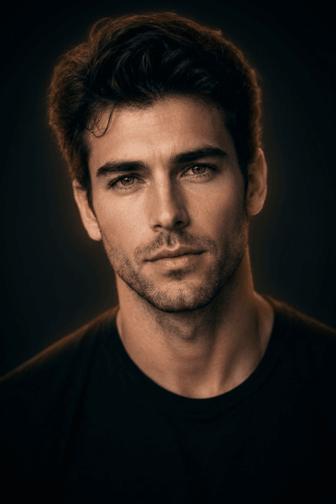 Dark Moody Cinematic Portrait
