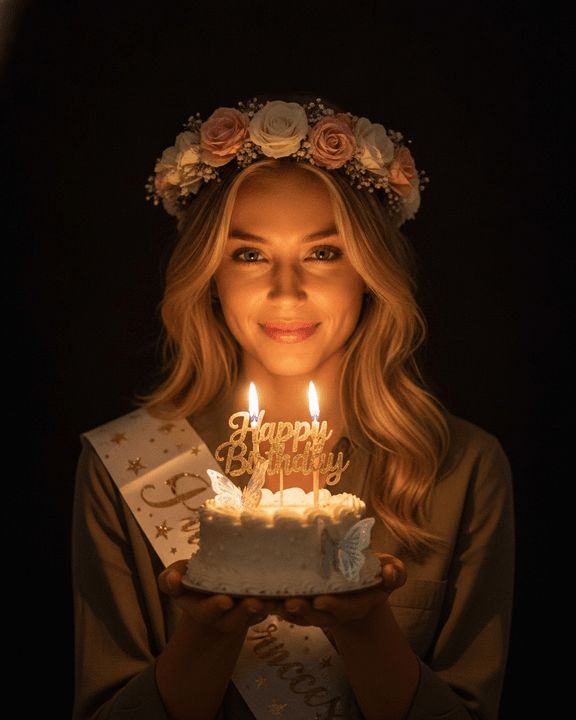Candlelit Birthday Glow